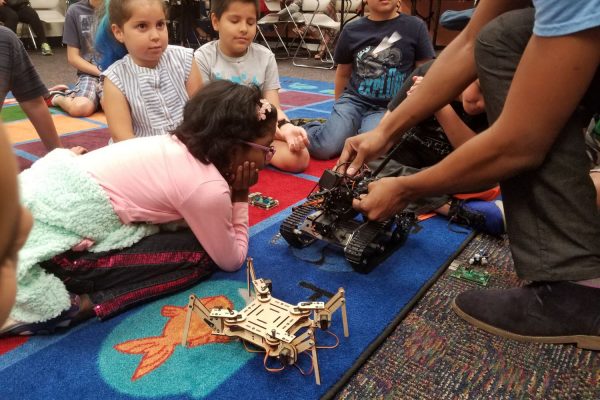 33 Exploring Mars Terrain Using Robotic Rovers and Drones at Miami Lakes Library